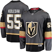 Men's Fanatics Keegan Kolesar Gray Vegas Golden Knights Alternate Breakaway Player Jersey