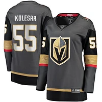 Women's Fanatics Keegan Kolesar Gray Vegas Golden Knights Alternate Breakaway Player Jersey