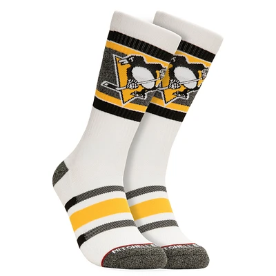 Unisex Mitchell & Ness Pittsburgh Penguins Cross Bar Crew Socks