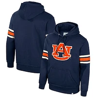 Men's Colosseum Navy Auburn Tigers Saluting Pullover Hoodie