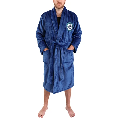 Blue Vancouver Canucks Plush Robe