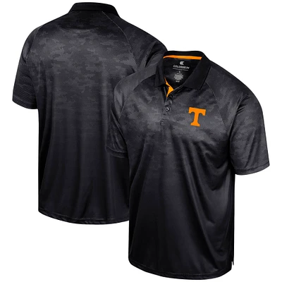 Men's Colosseum Tennessee Orange Tennessee Volunteers Honeycomb Raglan Polo