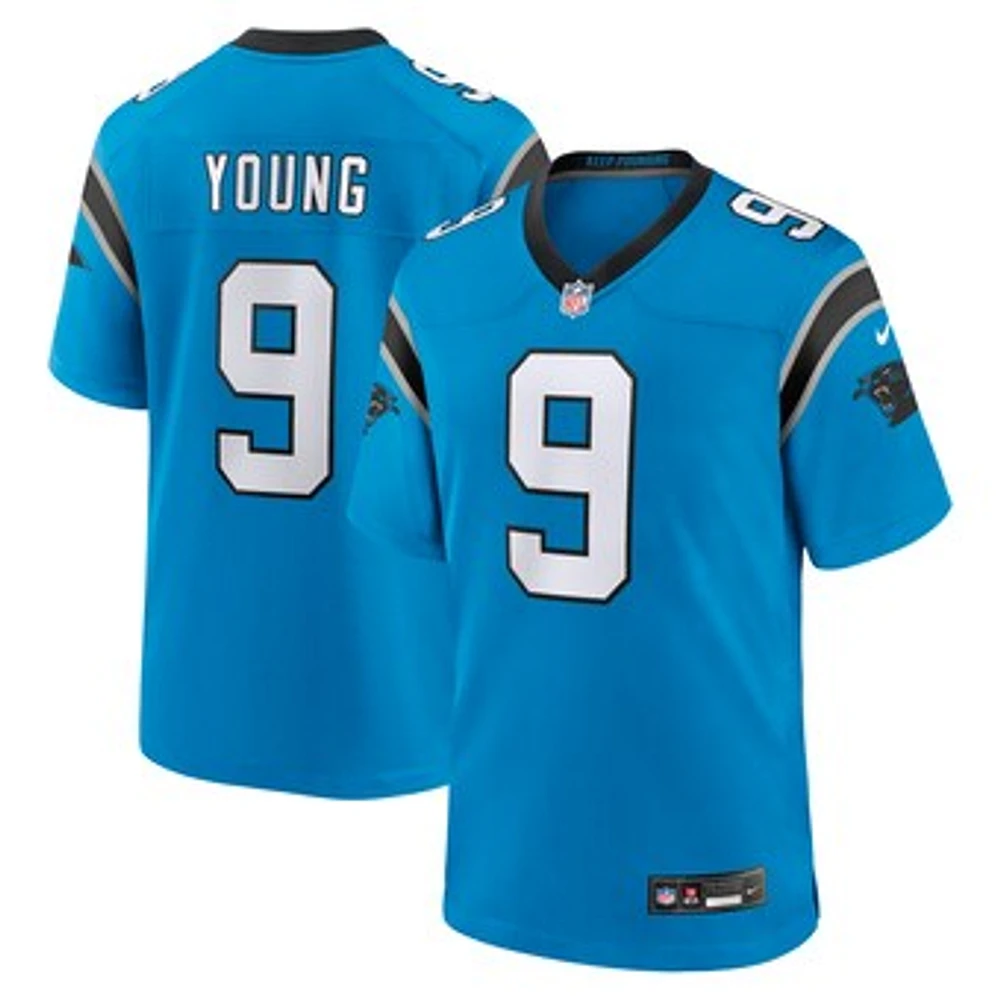 Men's Nike Bryce Young Blue Carolina Panthers  Alternate Game Jersey