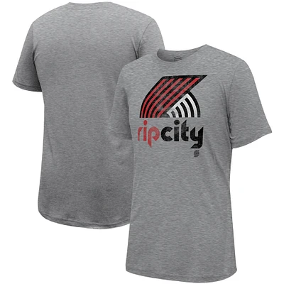 Unisex Stadium Essentials  Heather Gray Portland Trail Blazers Hometown T-Shirt