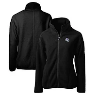 Women's Cutter & Buck Buffalo Bills Helmet Logo Cascade Eco Sherpa Full-Zip Fleece Jacket