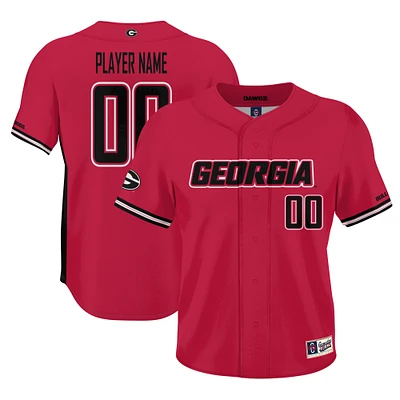 Unisex GameDay Greats Georgia Bulldogs NIL Pick-A-Player Lightweight Baseball Jersey