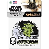 WinCraft Grogu The Mandalorian 4" x 4" Perfect Cut Decal
