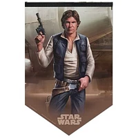 WinCraft Han Solo Star Wars 17" x 26" Premium Banner