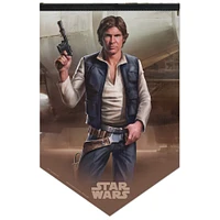 WinCraft Han Solo Star Wars 17" x 26" Premium Banner
