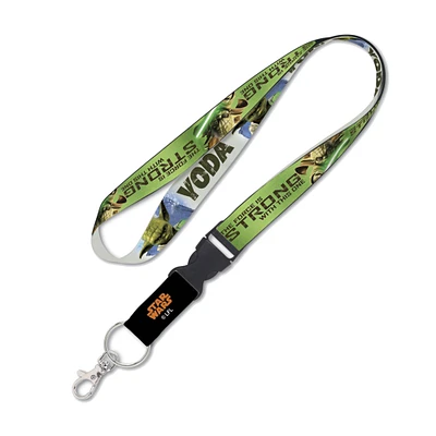 WinCraft Yoda Star Wars Lanyard with Detachable Buckle