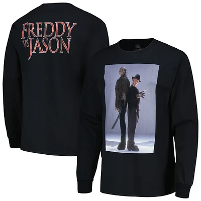 Men's Ripple Junction Black Friday the 13th Logo Long Sleeve T-Shirt