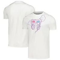 Men's Ripple Junction  White Gremlins Headphones T-Shirt