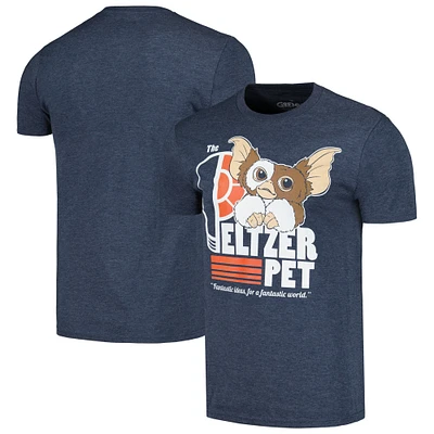 Men's Ripple Junction  Heather Navy Gremlins Peltzer Pet T-Shirt