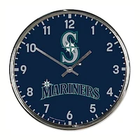 WinCraft Seattle Mariners Chrome Wall Clock