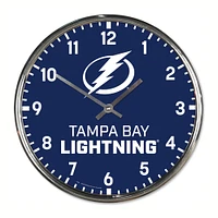 WinCraft Tampa Bay Lightning Chrome Wall Clock