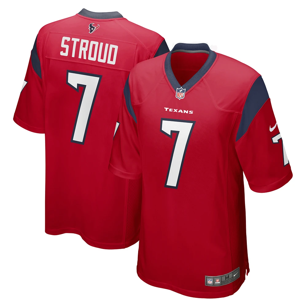 Men's Nike C.J. Stroud Red Houston Texans Alternate Game Jersey