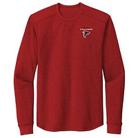 Men's Dunbrooke Red Atlanta Falcons Cavalier Thermal Long Sleeve T-Shirt