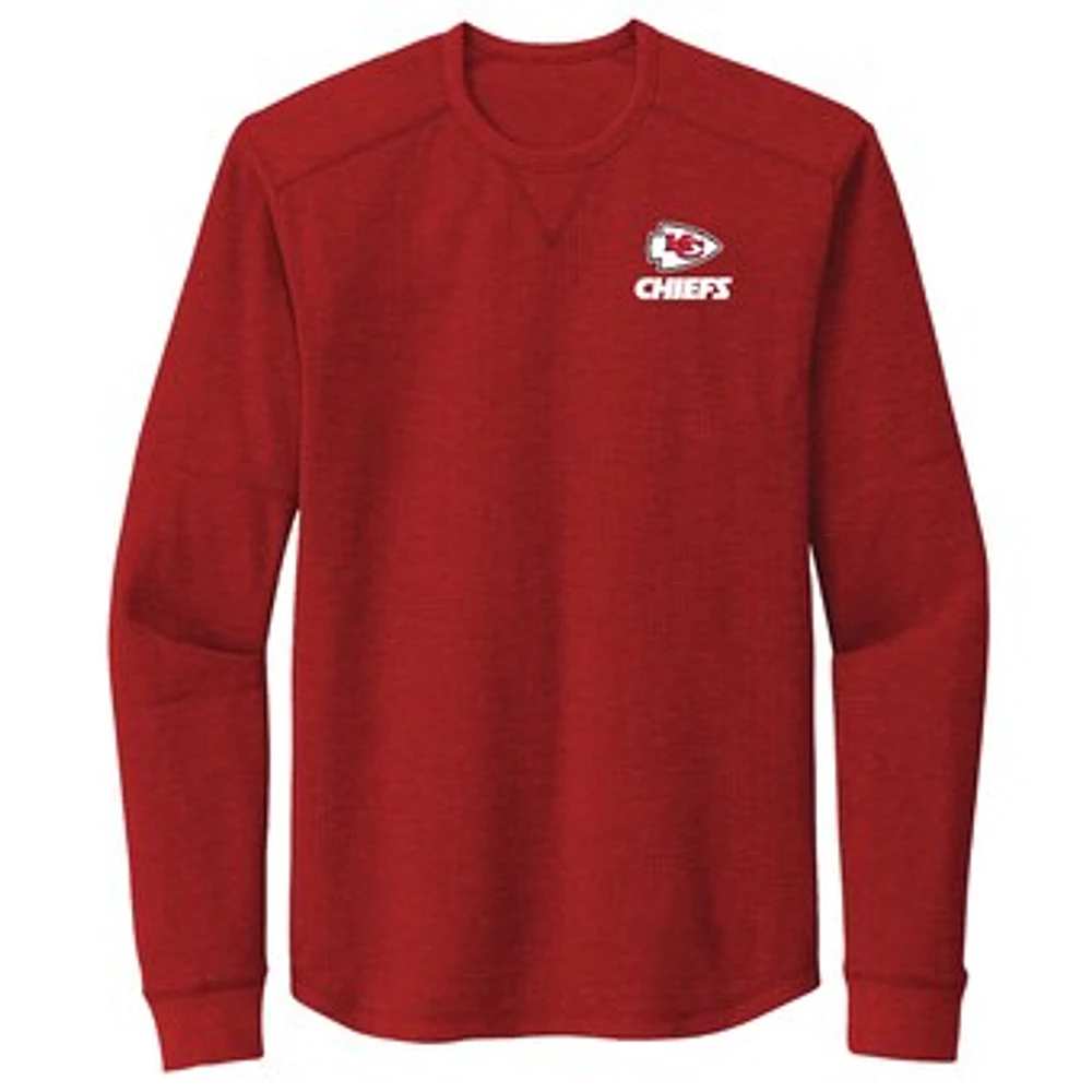 Men's Dunbrooke Red Kansas City Chiefs Cavalier Thermal Long Sleeve T-Shirt