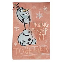 WinCraft Olaf Frozen 16'' x 25'' Fan Towel with Hook