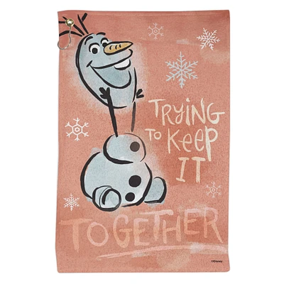 WinCraft Olaf Frozen 16'' x 25'' Fan Towel with Hook