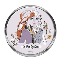WinCraft Frozen Round Chrome Auto Emblem
