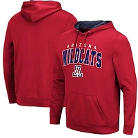 Men's Colosseum Red Arizona Wildcats Resistance Pullover Hoodie