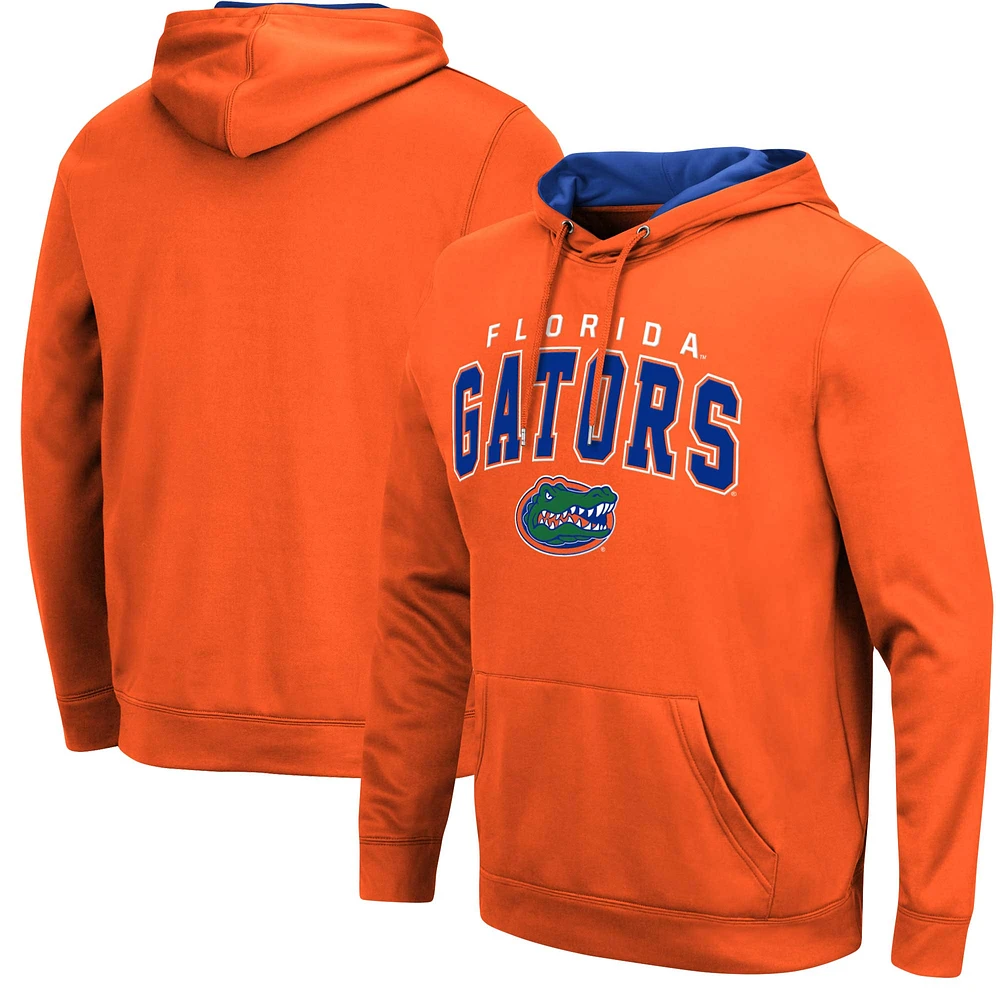 Men's Colosseum Orange Florida Gators Resistance Pullover Hoodie