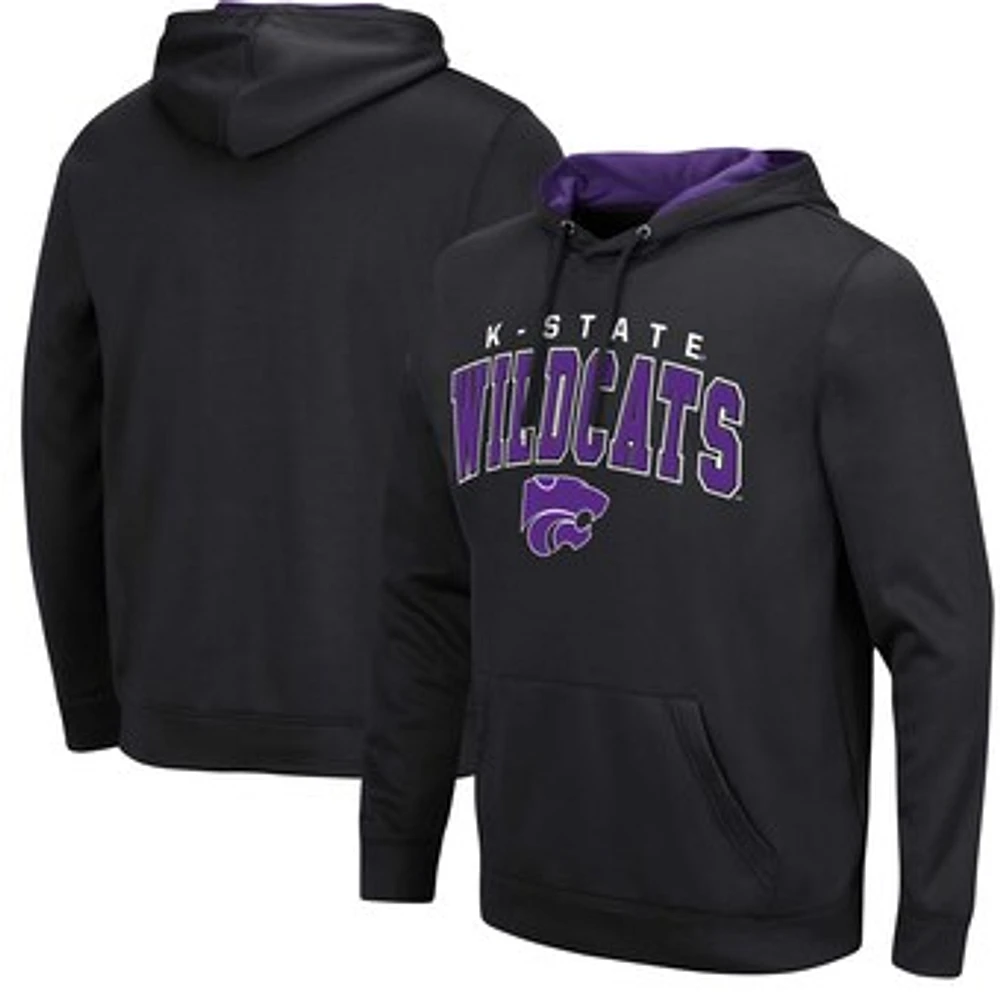 Men's Colosseum Kansas State Wildcats Resistance Pullover Hoodie