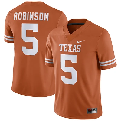 Men's Nike Bijan Robinson Texas Orange Texas Longhorns Player Game Jersey