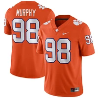 Men's Nike Myles Murphy Orange Clemson Tigers Player Game Jersey