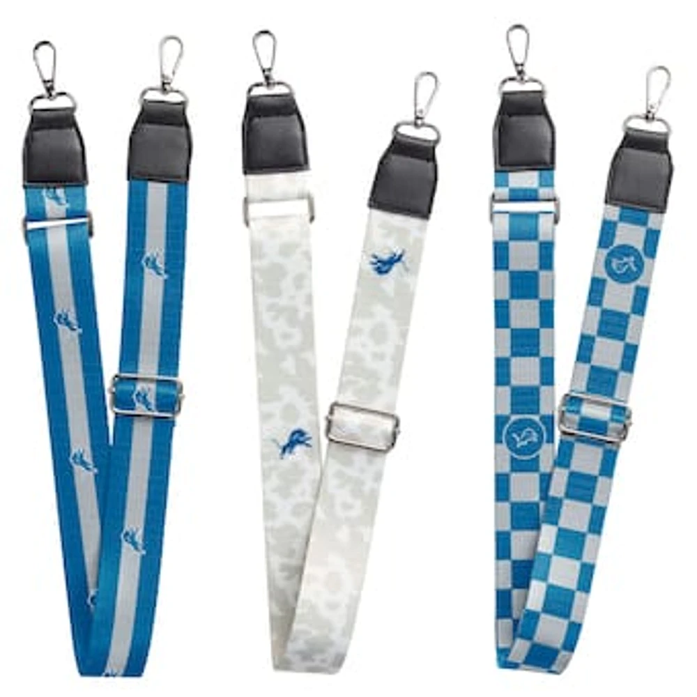 Detroit Lions 3-Pack Bag Strap Set