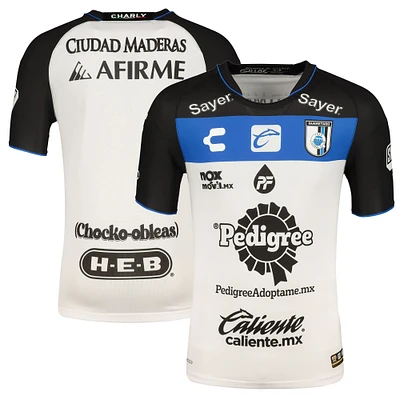 Men's Charly  White Queretaro FC 2023/24 Home Authentic Jersey