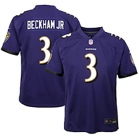 Youth Nike Odell Beckham Jr. Baltimore Ravens Game Jersey