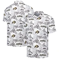 Men's Reyn Spooner  White Colorado Buffaloes Performance Polo