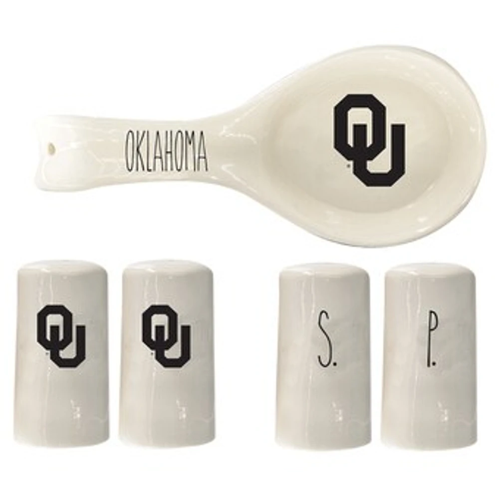 The Memory Company Oklahoma Sooners 3-Piece Artisan Kitchen Gift Set