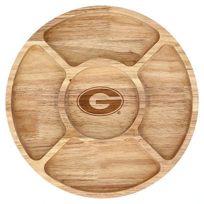 The Memory Company Georgia Bulldogs Wood Chip & Dip Serving Tray