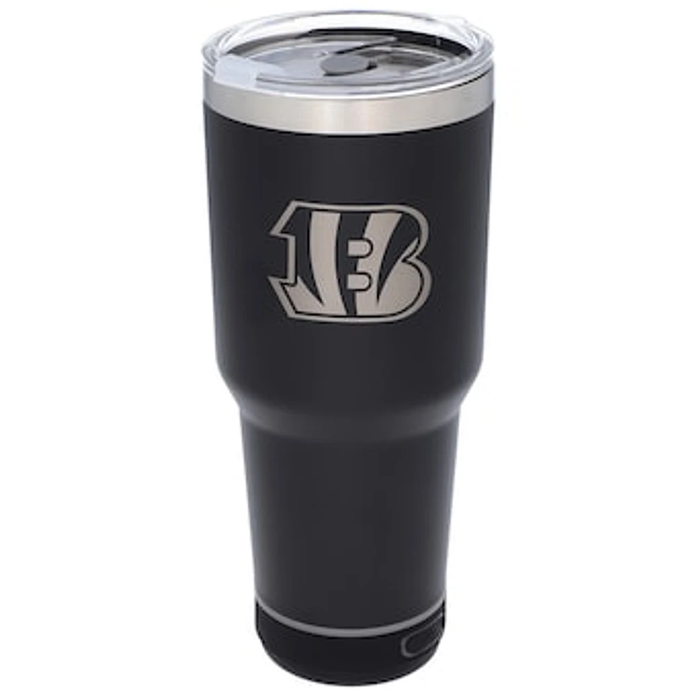 The Memory Company Cincinnati Bengals 30oz. Stainless Steel LED Bluetooth Tumbler