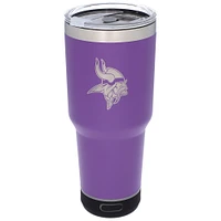 The Memory Company Minnesota Vikings 30oz. Stainless Steel LED Bluetooth Tumbler