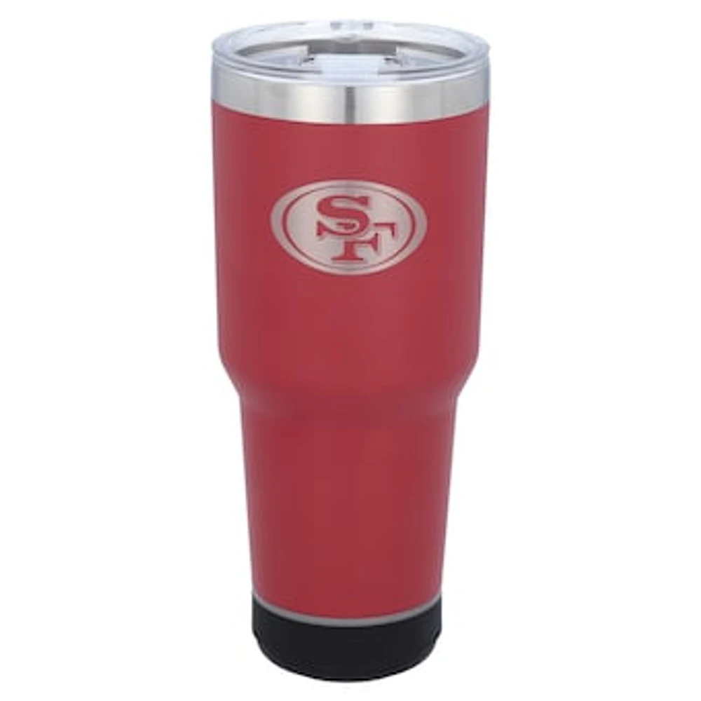 The Memory Company San Francisco 49ers 30oz. Stainless Steel LED Bluetooth Tumbler