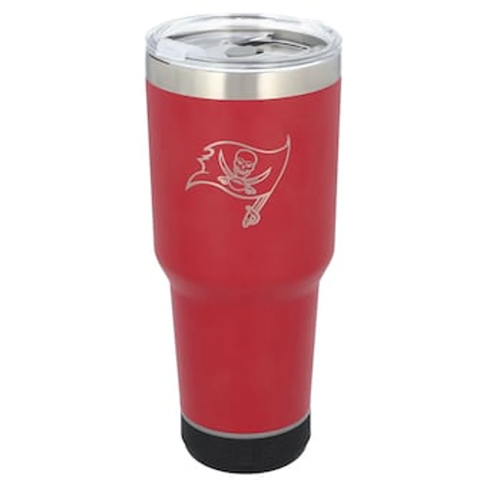 The Memory Company Tampa Bay Buccaneers 30oz. Stainless Steel LED Bluetooth Tumbler