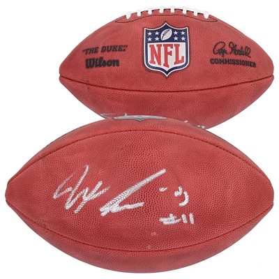 Jaxon Smith-Njigba Seattle Seahawks Autographed Wilson Duke Full Color Football