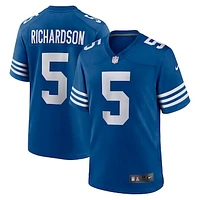 Men's Nike Anthony Richardson Royal Indianapolis Colts  Alternate Game Jersey