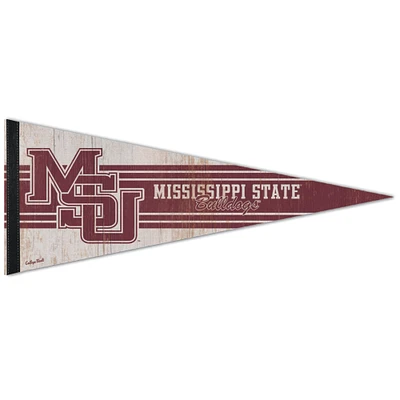 WinCraft Mississippi State Bulldogs College Vault 12" x 30" Premium Pennant