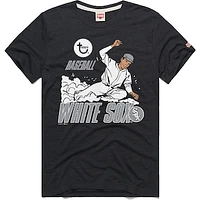 Men's Homage x Topps Charcoal Chicago White Sox Tri-Blend T-Shirt