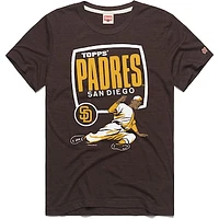 Men's Homage x Topps Brown San Diego Padres Tri-Blend T-Shirt