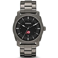 Men's Fossil  Gray Albright Lions Machine Smoke Stainless Steel Watch