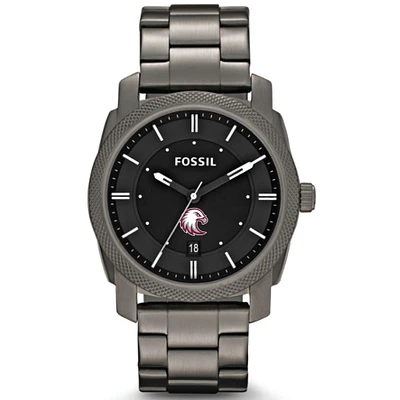 Men's Fossil  Gray Augsburg Auggies Machine Smoke Stainless Steel Watch