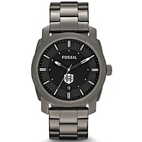 Men's Fossil  Gray Hanover Panthers Machine Smoke Stainless Steel Watch