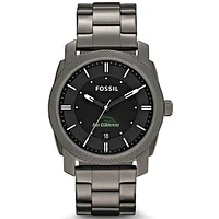Men's Fossil  Gray Le Moyne Dolphins Machine Smoke Stainless Steel Watch
