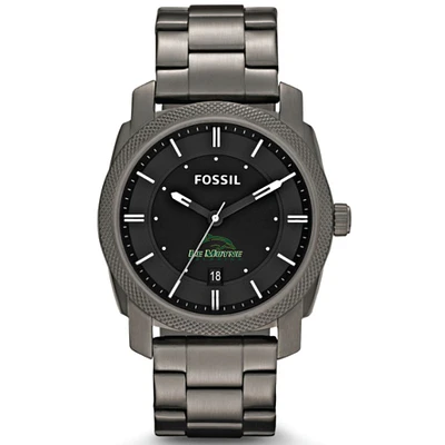 Men's Fossil  Gray Le Moyne Dolphins Machine Smoke Stainless Steel Watch